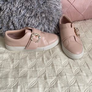 Tory Burch pink slip on sneakers size 6.5